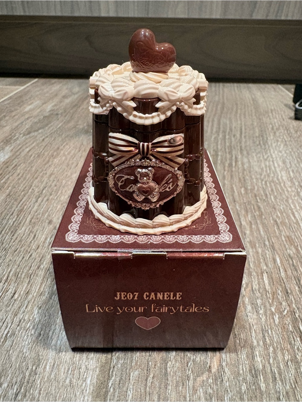 Flower Knows The Sweetie Bear Lip Jelly JE07 Canele